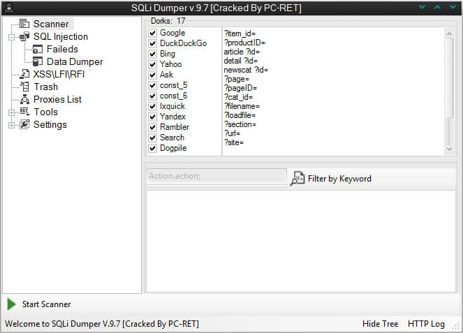 SQLi Dumper v9.7 By PC-RET