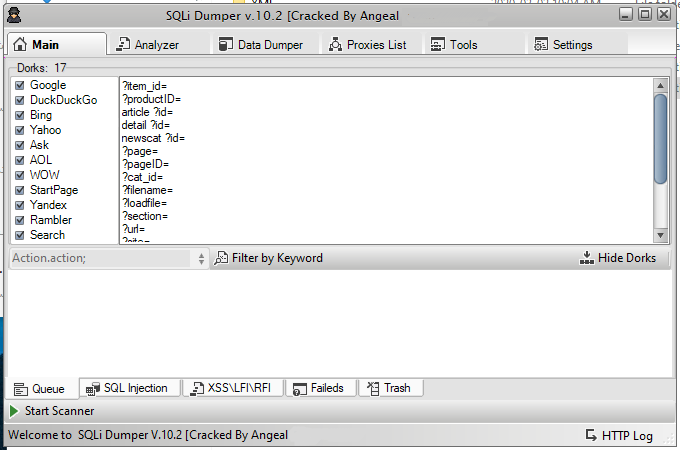 SQLi Dumper v10.2 By Angeal