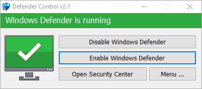 Defender Control V2.1
