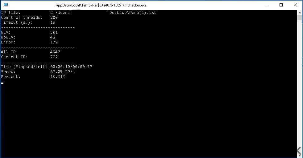 NLA Checker Original Version