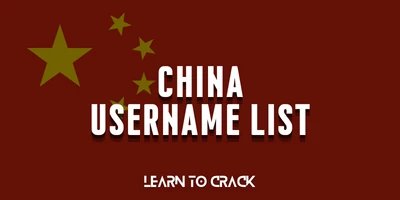 China Username List