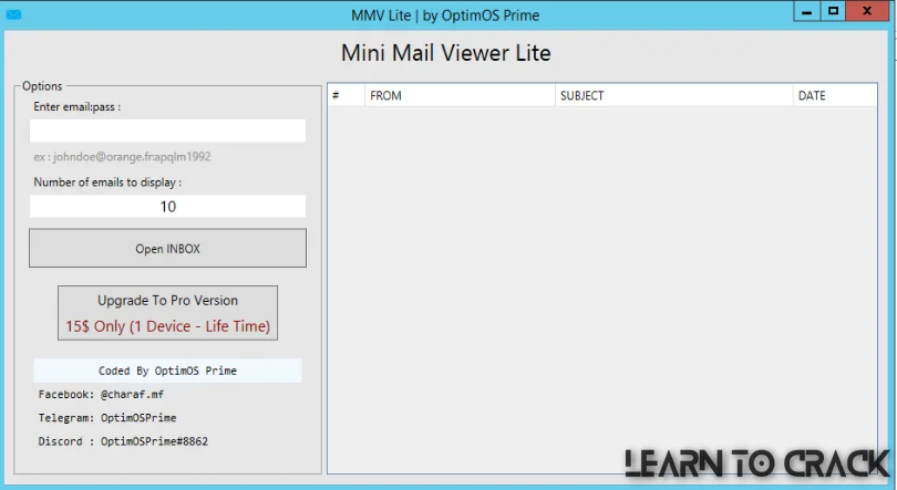 MiniMailViewer Lite
