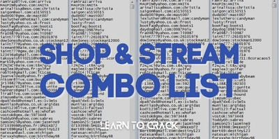 Shopping & Streaming Combo List