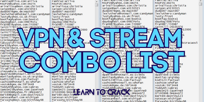 VPN & Streaming Combo list
