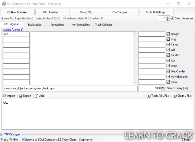 SQLi Dumper V8.5 By Stephanny