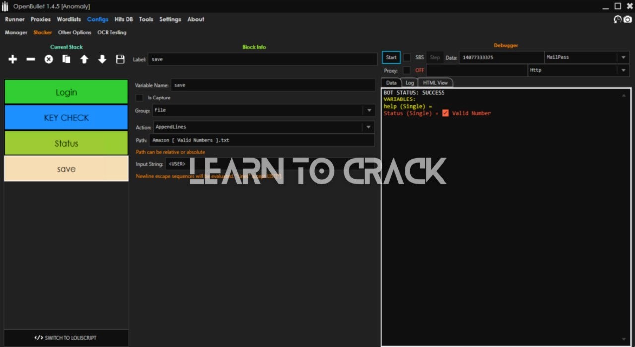 Amazon Number Validator